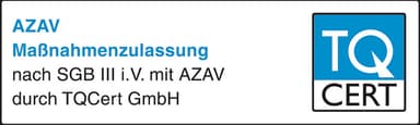 AZAV Maßnahmenzulassung nach SGB III i.V. mit AZAV durch TQCert GmbH